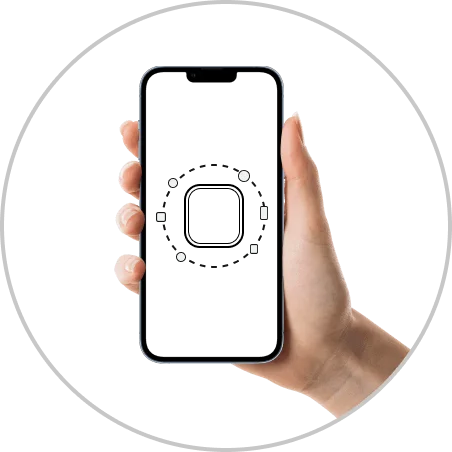 Abra la aplicación para agregar un teclado de alarma.