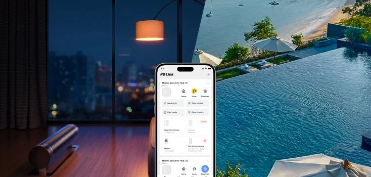 sistema completo de hogar inteligente