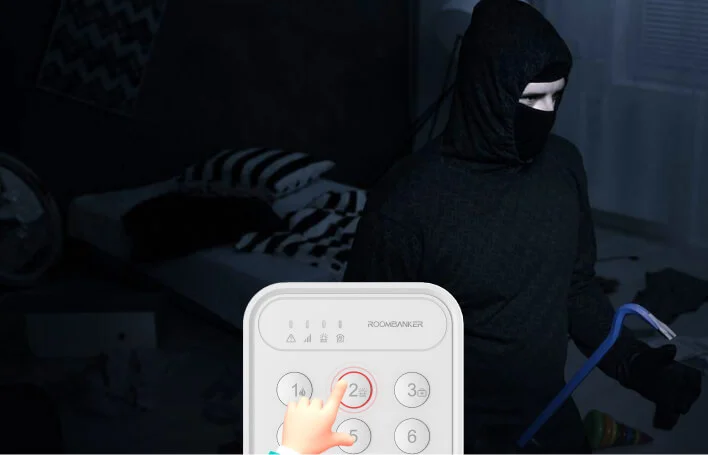 clavier d'alarme d'urgence