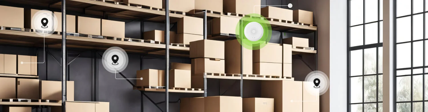 etiquetas de baliza de sala de inventario