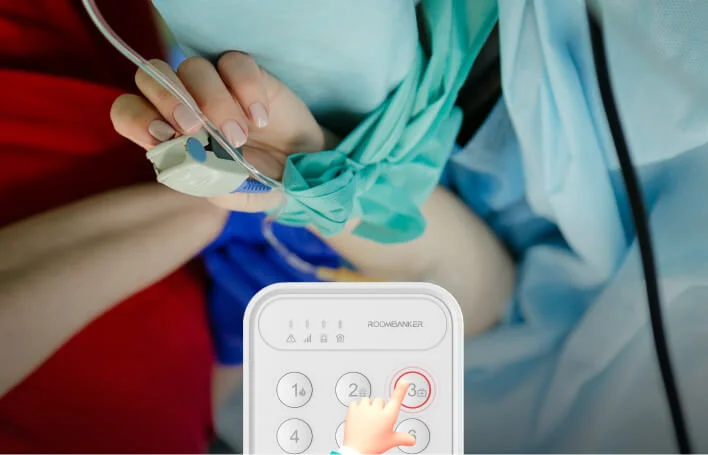 clavier d'alarme médicale