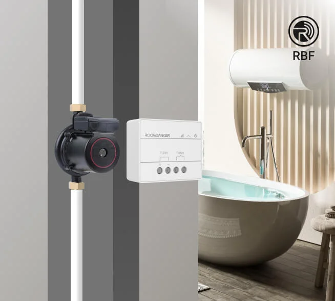 control de agua del relé