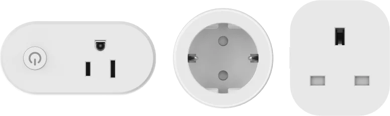 Enchufe inteligente en Reino Unido, EE. UU., estándar de la UE.