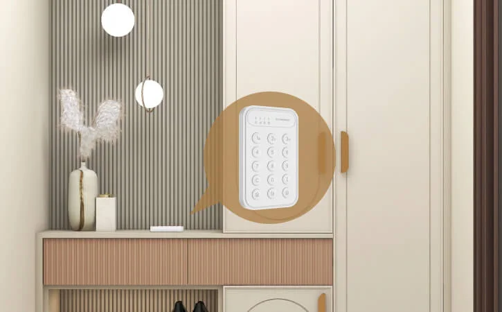 clavier d'alarme de sécurité élégant