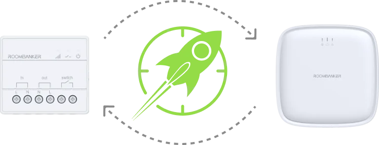 interruptor de pared rápido de reacción rápida