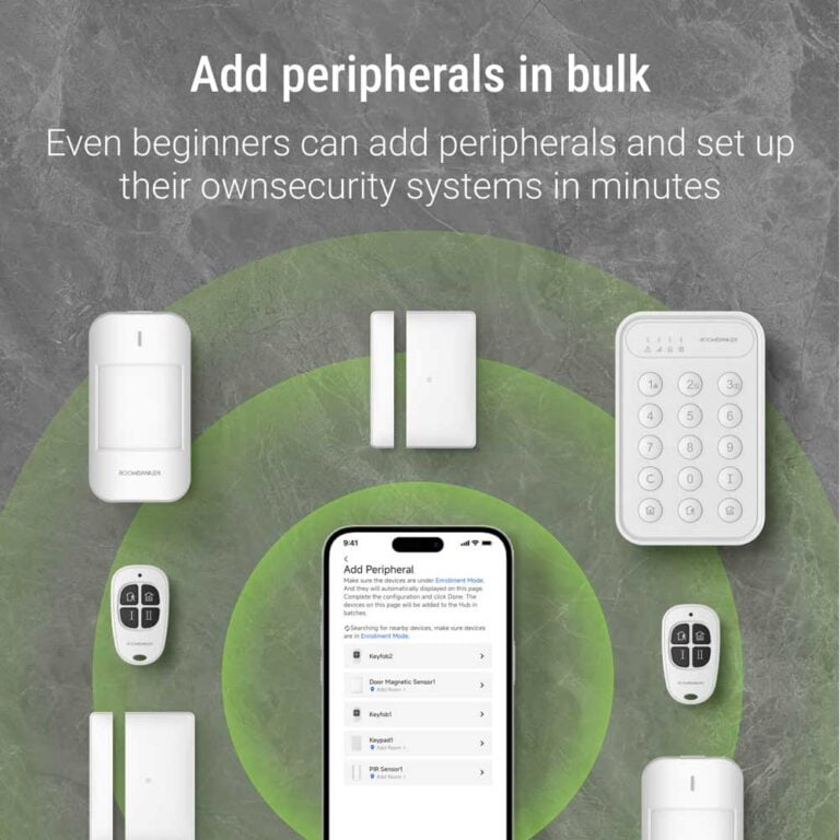 How To Set Up Home Security System Faster? Adding Bulk Devices To The