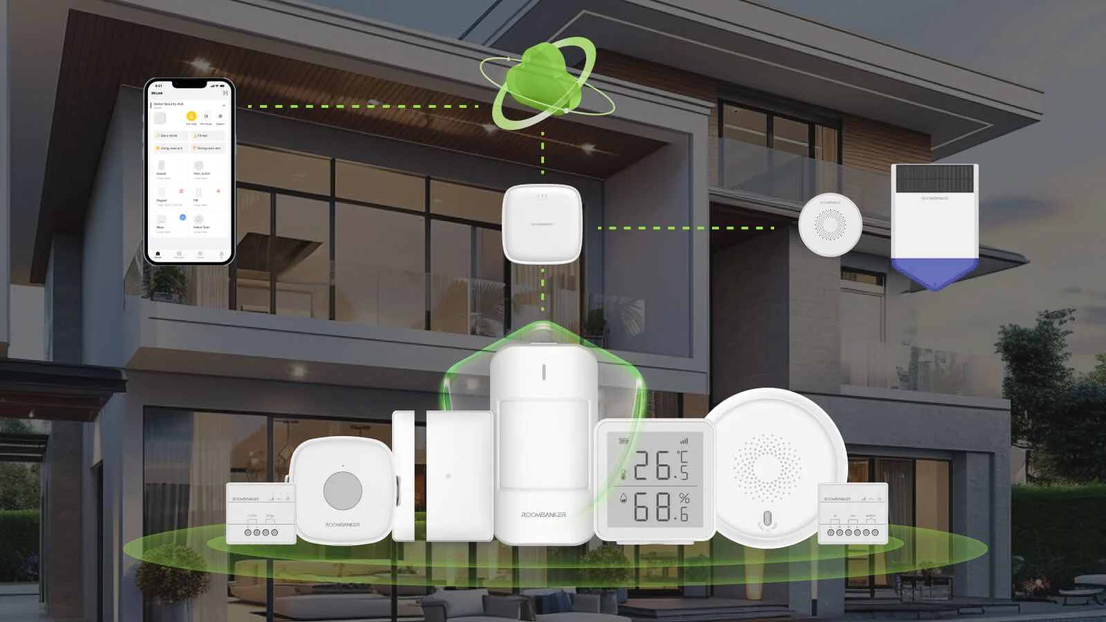 red de sensores inalámbricos