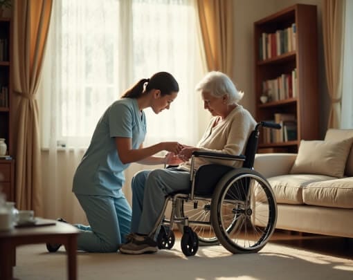hospitals care homes