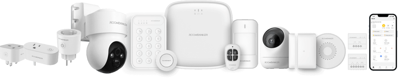 wireless security alarm system products roombanker