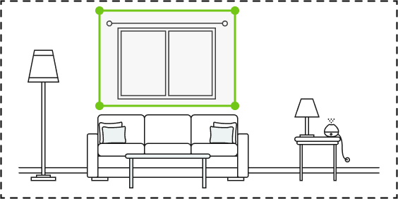 key detection area