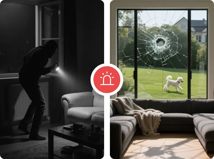 alertas inteligentes de eventos de movimiento